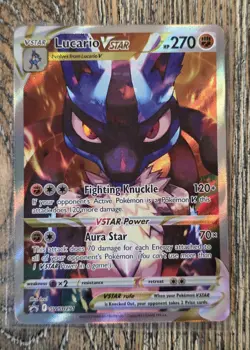 Lucario VSTAR SWSH291 Sword & Shield Black Star Promo Pokemon Card Mint - Image 1