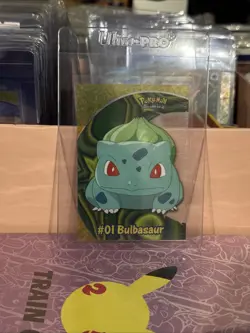 2000 Topps Pokemon TV Animation Series 2 #PC2 Bulbasaur Clear Card - Image 1