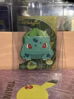 2000 Topps Pokemon TV Animation Series 2 #PC2 Bulbasaur Clear Card - Image 2