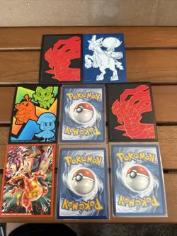 Pokemon TCG - Full Art Secret Gold Trainer 8 Card Lot -NM Meowscarada Energy - Image 5
