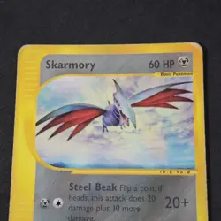 Skarmory 63/165 Expedition Rare Card No Holo Pokemon Card ENG - Image 2