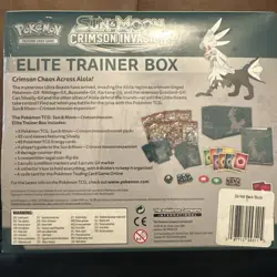 Pokemon Card Sun & Moon Crimson Invasion Elite Trainer Box ETB FACTORY SEALED - Image 2