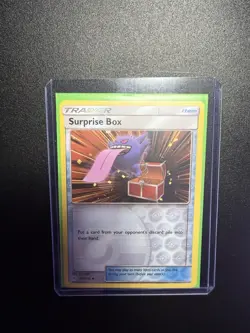 Gengar Surprise Box REVERSE HOLO card 187/214 SM Unbroken Bonds 2019 Pokemon TCG - Image 3