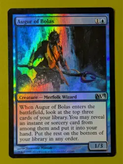 FOIL Augur of Bolas x1 M13 Magic 2013 1x Magic the Gathering MTG - Image 1