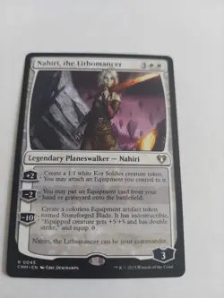 Nahiri, the Lithomancer Commander Masters Regular - Image 1