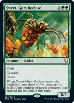 x1 Sweet-Gum Recluse - Foil R MTG Commander Legends M/NM, English - Image 1