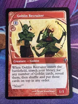 Goblin Recruiter (x1 Future Sight) MTG The List - Mystery Booster 2 - Image 1