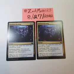 x2 Faithful Mending MID MTG 221/277 UNCOMMON NM x2 (Box1) - Image 3