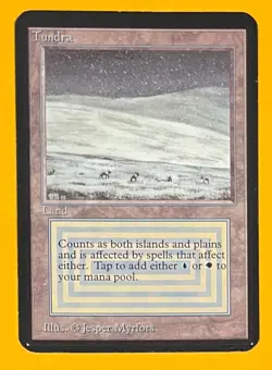 MTG TUNDRA Alpha (OldManMTG 011-214) - Image 1