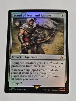 Sword of Feast and Famine Universes Beyond: Assassin's Creed Foil - Image 1