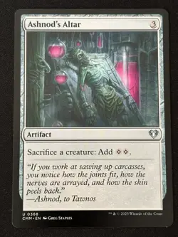 1x MTG Ashnod's Altar - Commander Masters (CMM) #368 - Magic the Gathering - Image 3