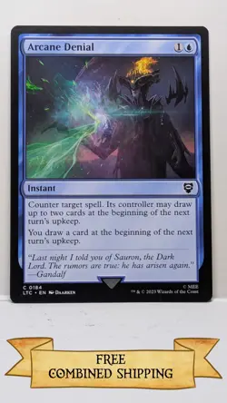 Arcane Denial Commander: the Lord of the Rings: Tales of Middle-Earth Regular - Image 1