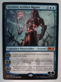 Tezzeret, Artifice Master. 079. Core Set 2019 - Image 1