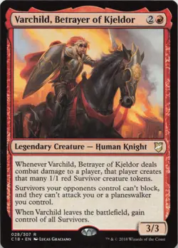 Varchild, Betrayer of Kjeldor R Commander 2018 28 - LP MTG - Image 1