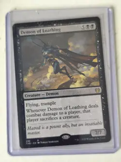 MTG - Demon of Loathing - Theros Beyond Death - 292 - Rare - Image 1