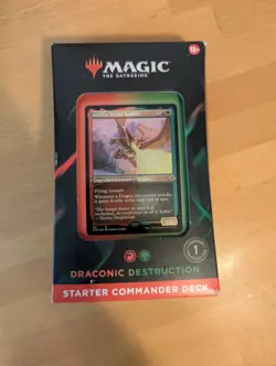 Magic The Gathering MTG - Starter Commander Deck - Draconic Destruction - New - Image 1