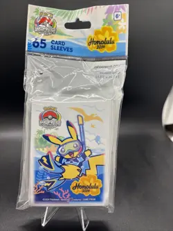 2024 Pokemon World Championships Honolulu Hawaii Card Sleeves - Image 1
