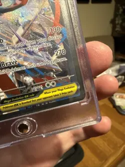 Pokemon TCG Mega Lucario Ex 179/132 Secret Rare Holo Extremely Clean NM Card NM - Image 5