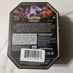Pokemon TCG: Crown Zenith Galarian Articuno Tin - Image 3