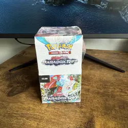 Pokemon TCG Paradox Rift Half Booster Box (18 Packs) Damaged Seal ⚠ - Image 1