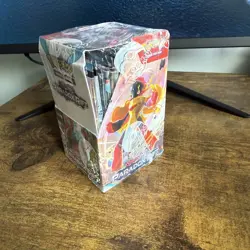Pokemon TCG Paradox Rift Half Booster Box (18 Packs) Damaged Seal ⚠ - Image 2