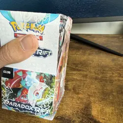 Pokemon TCG Paradox Rift Half Booster Box (18 Packs) Damaged Seal ⚠ - Image 4