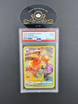 2022 Pokemon Sword & Shield Brilliant Stars #TG01 Fa/Flareon PSA 9 - Image 1