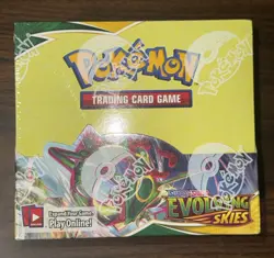 Pokemon Evolving Skies Booster Box FACTORY SEALED Authentic TCG SWSH7 820650818776 - Image 2