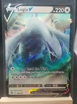 Lugia V 138/195 Sword & Shield - Silver Tempest Ultra Rare Pokemon Tcg - Image 1