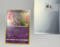 Mew 11/25 Holo Rare 2021 Pokemon TCG Celebrations 25th Anniversary - Image 3