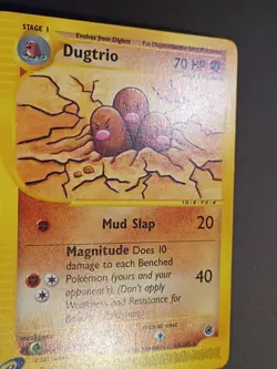 Dugtrio 044/165 • Expedition Base Set Regular • Lightly Played • Vintage Pokemon - Image 2