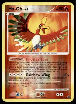 2007 Diamond & Pearl - Secret Wonders Reverse Holo Ho-Oh Basic/Rare Holo #10 - Image 1