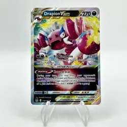 Pokemon TCG Drapion VSTAR Sword & Shield - Lost Origin 119/196 Holo Ultra Rare - Image 1