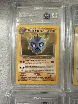 4 Vintage Pokemon TAG Slab Lot - Exact Slabs Seen In Picture - Image 3