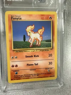 4 Vintage Pokemon TAG Slab Lot - Exact Slabs Seen In Picture - Image 5