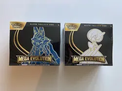 Pokemon Mega Evolution Elite Trainer Box Set Of 2 - Gardevoir & Lucario - Sealed - Image 1