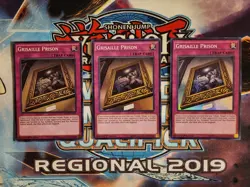 Yugioh Grisaille Prison - FUEN-EN059 - Super Rare - 1st Edition NM x3 - Image 1