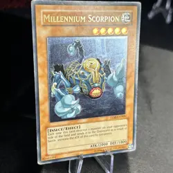 Yugioh Millennium Scorpion TLM-EN009 Ultimate Rare Lost Millennium MP - Image 1
