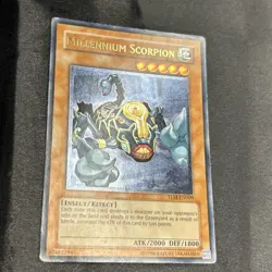 Yugioh Millennium Scorpion TLM-EN009 Ultimate Rare Lost Millennium MP - Image 3
