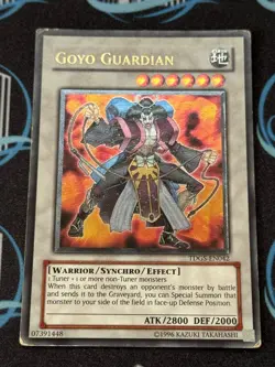 Yugioh Goyo Guardian Ultimate Rare TDGS-EN042 MP EU Print - Image 1