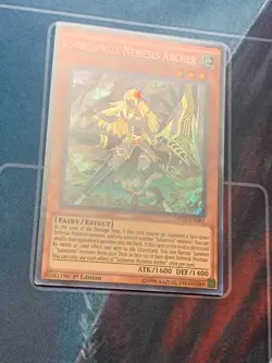 yugioh secret rare 1st ed NM subterror nemesis archer INOV-EN082 - Image 2