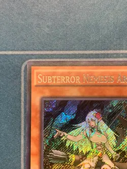 yugioh secret rare 1st ed NM subterror nemesis archer INOV-EN082 - Image 3