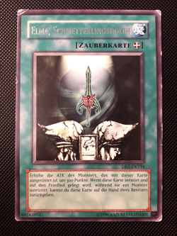 Yu-Gi-Oh! Elma, Schmetterlingsdolch, DR1-DE194, Rare, 2. Auflage, Deutsch, LP - Image 1