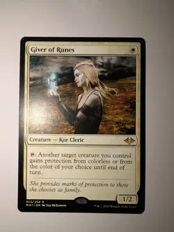 Giver of Runes Modern Horizons Regular Card MTG Magic - Image 1