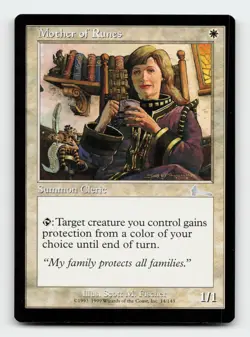 Mother of Runes #14 Urza's Legacy Magic The Gathering Card - Image 1