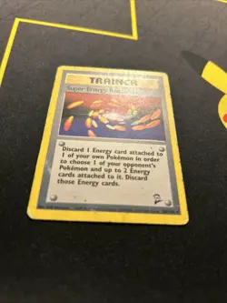 Super Energy Removal 108/130 PL -Vintage Rare Pokemon Card- Base Set 2 (4s) - Image 4