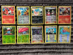 Pokemon Card Bundle Ancient Origins Holo/reverse Holo 10 Cards Pokemon TCG - Image 1