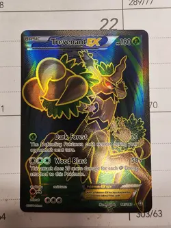 Trevenant EX 145 Full Art Holo Card XY-Primal Clash NM Condition - Image 1