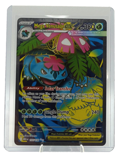 Mega Evolution Mega Venusaur EX Ultra Rare Card 155/132 - Image 1