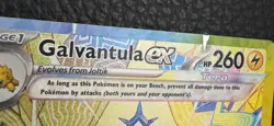 Galvantula ex 168/142 Sv07: Stellar Crown Holo Pokemon TCG card rare NM/M - Image 3